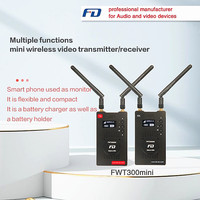 Système de transmission vidéo sans fil Feidu FWT-300mini, émetteur-récepteur 1080Pi pour caméra DSLR, diffusion vidéo en direct