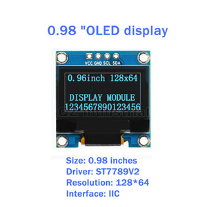 Qz bom New Original 0.96 inch OLED 12864 hiển thị 12864 LCD module IIC giao diện OLED LCD ssd1306 - Product Image 4