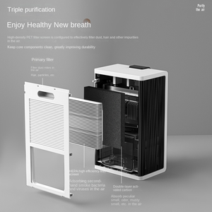 <span class=keywords><strong>D</strong></span>éshumidificateur <span class=keywords><strong>d</strong></span>'<span class=keywords><strong>air</strong></span> portatif intelligent à ion négatif à écran tactile de contrôle de semi-conducteur compact standard de 2,8L - Product Image 4