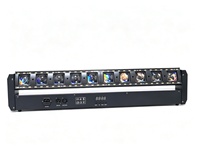 Luz móvil LED RGBW de 10*30W 'Rattlesnake' con efecto Matrix Beam, control DMX512 y RDM para clubes, escenarios y conciertos DJ