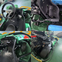 ApexJoy ECO Family-2026 Go Kart Eléctrico para Padres e Hijos, 700W, Motor Dual, 3 Velocidades, 2 Asientos, Buggy de Carreras para Adultos y Niños, Alquiler de Entretenimiento, CE