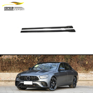 Jupes latérales en fibre de carbone pour Benz classe E W213 E43 <span class=keywords><strong>E63</strong></span> AMG 2016 <span class=keywords><strong>2022</strong></span> - Product Image 1