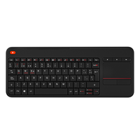 Produsen Kustom Profesional Keyboard Sentuh Nirkabel Logo Sesuai Pesanan 82 Tombol USB Keyboard Touch Pad Nirkabel untuk Gaming Laptop PC