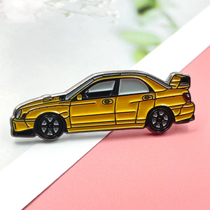 アンティーク風カスタムブラックメタル車ロゴバッジ、モダン風水硬質・軟質エナメルピンバッジ、販促品 - Product Image 6