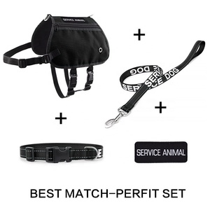 <span class=keywords><strong>Collar</strong></span> de perro de servicio de nuevo diseño 2023, <span class=keywords><strong>collar</strong></span> de perro personalizado de fábrica con diseño de tira reflectante ajustable - Product Image 4