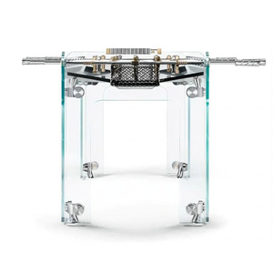 Prix spécial lit en ardoise de haute qualité table de <span class=keywords><strong>billard</strong></span> en verre transparent pied de chêne table de <span class=keywords><strong>billard</strong></span> en verre table de football/football en verre - Product Image 5