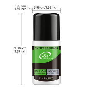 Déodorant anti-transpirant roll-on longue durée 48H – FLORA RUBY Protection contre la transpiration et les odeurs pour usage quotidien - Product Image 5