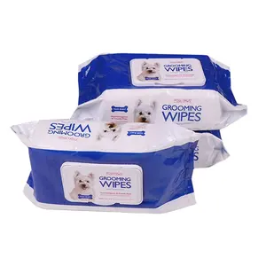 China Fabricante Pet Wet Wipe Cachorro descartável especial não-tecido Pet Limpeza Wet Wipes