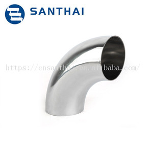 45/90/180 Độ Hàn Kẹp <span class=keywords><strong>Threaded</strong></span> Vệ Sinh Thép Không Gỉ Khuỷu Tay Với Giá Tốt - Product Image 3