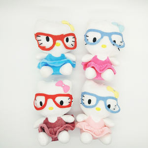 Venta al por mayor <span class=keywords><strong>Kitty</strong></span> Cat Animal de peluche de juguete grúa máquina de dibujos animados película San Valentín juguete de peluche - Product Image 1