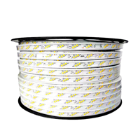 Bande Lumineuse LED 220V Haute Luminosité 2835 Trois Rangées 180 LED/m 100m/Rouleau Étanche IP67 Éclairage Paysager Extérieur Rouge Bleu Vert