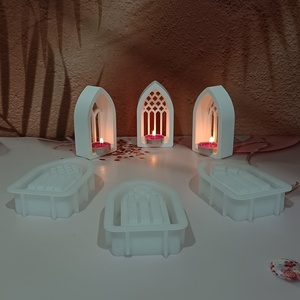 แม่พิมพ์เรซิ่นซิลิโคนทำมือ สำหรับงาน DIY สไตล์อินส์ ของตกแต่ง และอุปกรณ์ทำเค้ก สำหรับงานเรซิ่น แม่พิมพ์ปูนปลาสเตอร์ - Product Image 4