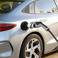 Convertisseur de charge pour véhicule électrique 32A 7kW GB/T vers J1772 avec écran LED portable pour norme américaine EV Fabricant OEM ODM