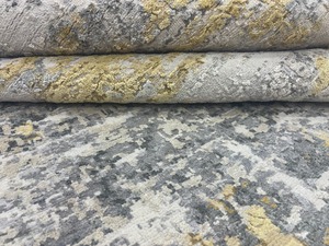 Alfombra de seda de lana hecha a mano india, alfombra moderna de lujo, antiestática para dormitorio, sala de estar, uso del coche, decoración Interior - Product Image 5