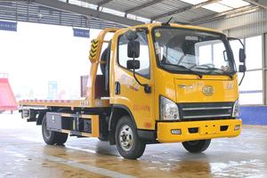Camión de Remolque de Plataforma Plana Diésel FAW Tiger V 4X2, 110HP, Capacidad de Elevación de 520 kg, Camión Grúa con Carrocería Plana de 4.2 m, Camión <span class=keywords><strong>para</strong></span> Remoción de Obstáculos - Product Image 3