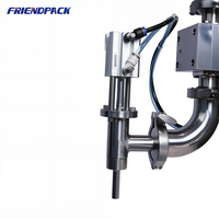 Machine de remplissage semi-automatique pneumatique à pompe à engrenages UPK de haute qualité 30L pour jus, huile moteur et sauce tomate