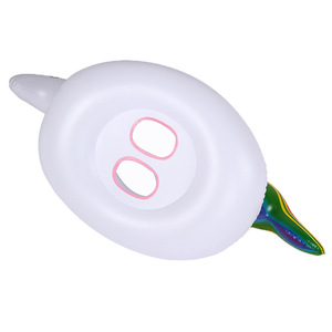 Inflatable Unicorn Swimming <b>Ring</b> 70x50cm <b>Cartoon</b> Design For Children Water Sports Float - Product Image 5