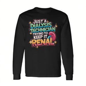 T-shirt à manches longues pour technicien en dialyse : essayant de préserver la fonction rénale - Product Image 2