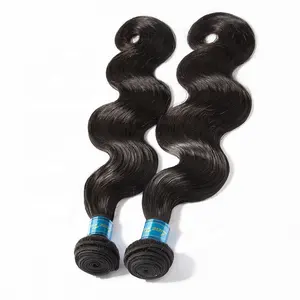 Unprocessed High Quality Virgin Hair Body Wave 100%Human Hair Extension For Black Women