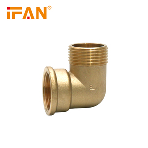 Raccord en T de raccord de tuyau en <span class=keywords><strong>laiton</strong></span> ISO de plomberie en <span class=keywords><strong>laiton</strong></span> forgé <span class=keywords><strong>3</strong></span>/<span class=keywords><strong>4</strong></span> pouces couleur jaune PN25 pour tuyau en cuivre - Product Image 4