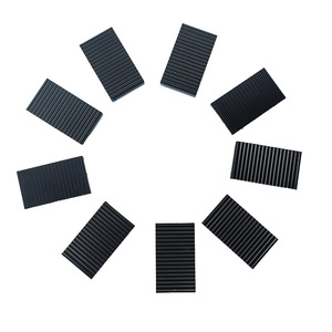 Dissipateur thermique en alliage d'aluminium 28x16x3mm à ailettes nano-carbone unilatérales pour le refroidissement des ordinateurs - Product Image 1