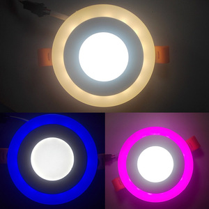 Cuadrado Panel De Techo De Forma Redonda Led <span class=keywords><strong>Plafon</strong></span> 22 + 4W Panel De Luz - Product Image 4