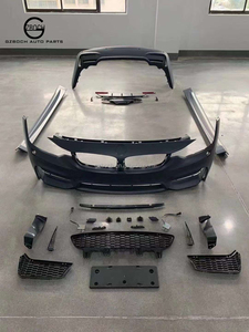 Parachoques Delantero y Trasero F32 M4 para <span class=keywords><strong>BMW</strong></span> Serie 4 <span class=keywords><strong>418i</strong></span> 420i 425d 428i 430i 430d 435i, Kit de Carrocería, Actualización M4, Faldones Laterales - Product Image 6