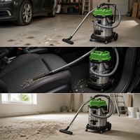 Souffleur humide/sec de haute qualité 3600W avec capacité personnalisable (50L-100L) pour usage commercial et domestique, écologique, facile à nettoyer