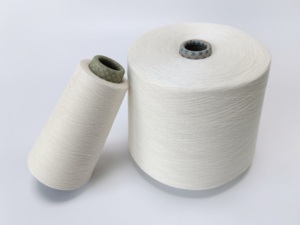 Hilo Mezclado Peinado Ne32/1 50% Algodón Pima 50% Modal Birla - Hilo Ecológico para Tejer y Coser con Algodón de Fibra Larga - Product Image 3