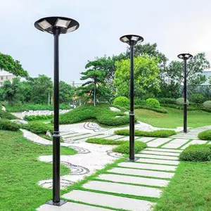 Ufo Zonne-Straatlantaarn Superheldere High Power Tuinverlichting Park Landschap Hoge Paal Verlichting Stedelijke Lightoutdoor Waterdichte Led