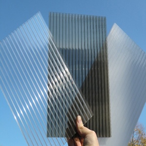 Lámina de Policarbonato Virgen para Invernadero Moderno, <span class=keywords><strong>Cubierta</strong></span> de Plástico Hueco para Almacenes y Parques, Fabricante Chino - Product Image 1