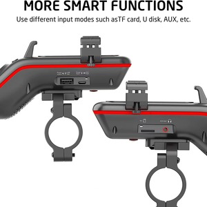 Bicicleta con Energía Solar y Altavoz con <span class=keywords><strong>Luz</strong></span> <span class=keywords><strong>Trasera</strong></span> para Ciclismo de Montaña y Carretera - Product Image 5