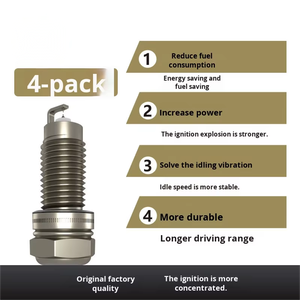 หัวเทียนอิริเดียม 90919-01275 SC16HR11 สำหรับรถยนต์โตโยต้า โคโรลล่า RAV4 ยาริส พรีอุส ไฮลักซ์ วีออส โคโรน่า วิช-พาร์ท - Product Image 4