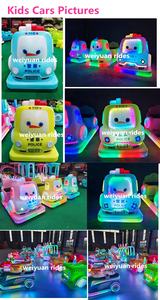 Machine d'amusement <span class=keywords><strong>de</strong></span> voiture <span class=keywords><strong>de</strong></span> police <span class=keywords><strong>de</strong></span> dessin animé Kiddie Rides Écran en fibre <span class=keywords><strong>de</strong></span> verre à jetons Kids Electric Rocking Car à vendre - Product Image 5