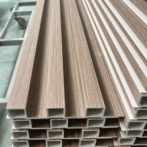 Panel de Pared de PVC WPC Fácil de Instalar, Panel de Pared Decorativo Acanalado para el Hogar e Interiores, Revestimiento de Pared de Madera y Plástico Compuesto - Product Image 3