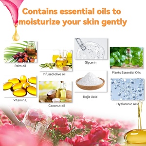 Savon Yoni à l'acide kojique, savon vaginal essentiel, savon artisanal pour l'hygiène féminine, probiotique, équilibre du pH, élimine - Product Image 6