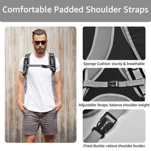 Sac à dos pour animaux de compagnie <span class=keywords><strong>en</strong></span> tissu Oxford respirant de haute qualité, avec fermeture éclair ABS, imprimé, pliable, approuvé par les compagnies aériennes pour petits <span class=keywords><strong>chiens</strong></span> et chats - Product Image 4