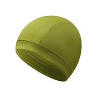 Atlético transpirable mejor en blanco deportes Pro equipo ciclismo montar gorro interior calavera casco sin ala gorra bicicleta sombrero
