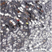 Nouveau Design Paillettes Velours Tissu Polyester Paillettes Broderie pour Robes De Soirée Accessoires De Mariage Jupes Tricotées