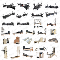Equipo de Gimnasio Pilates de 200 m², Máquinas de Fitness Comerciales de Lujo para Interiores, Marca Privada, Logotipo Personalizado, Set de Entrenamiento de Madera para Estudio
