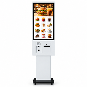 Terminal Punto de Venta con Pantalla Táctil de 23.8 y 27 Pulgadas, Kiosco de Pago de Autoservicio, Carcasa Metálica, Escáner de Código QR, Lector de Tarjetas para Comercio Minorista - Product Image 2