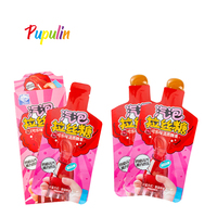 Vente directe Tube de pâte à dents bonbons liquides en forme de cola acide bonbons liquides aux fruits