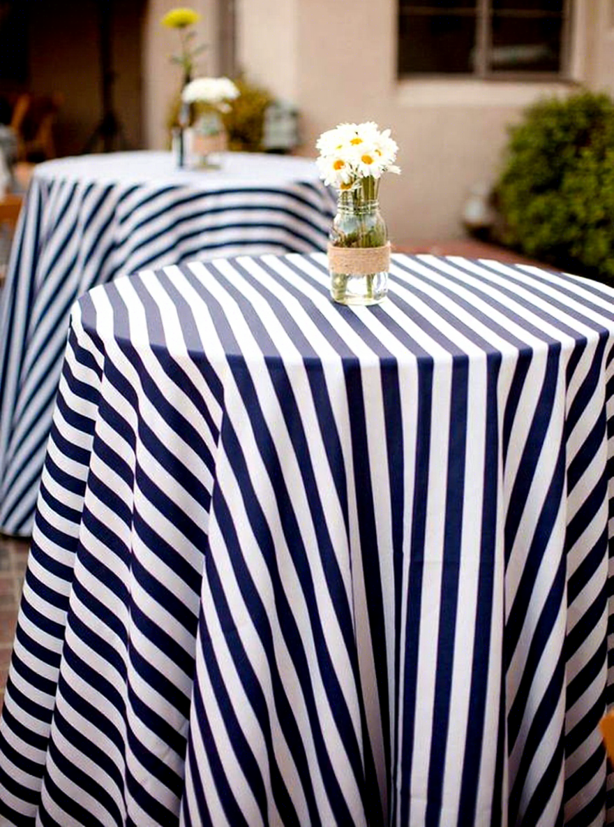 Blue and White