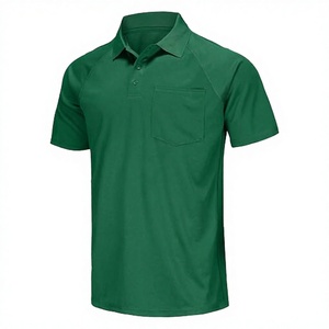 Camiseta de Punto 100% Algodón para Hombre, Talla Grande, Color Sólido, Transpirable, de Secado Rápido, Informal - Product Image 2