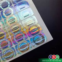 Etiquetas Holográficas Dinámicas 3D Personalizadas Anti-Falsificación con Impresión de Código QR Único, Material PET para Electrónica de Consumo