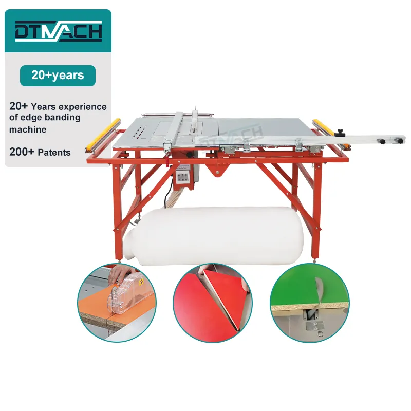 Multifunctional dust free sliding table saw for wood working sliding panel saw wood cutting table saw machine for sale