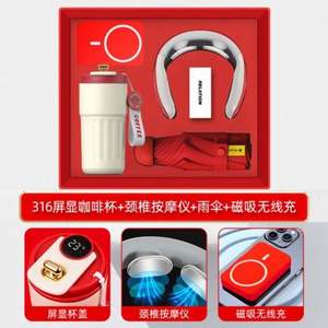 Luxury Corporate Business Office VIP <b>Gift</b> <b>Set</b> Women Custom Logo Exquisite Silk Screen Printed Classic <b>Gift</b> Box Christmas Back - Product Image 6