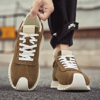 Chaussures de sport décontractées pour hommes, nouvelle conception, semelle souple, légères, respirantes, pour la course en plein air
