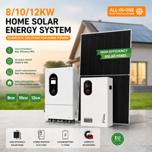Système de stockage d'énergie domestique <span class=keywords><strong>SolaX</strong></span> 11,7 kWh, batterie LiFePO4 51,2 V, 6000 cycles, onduleur hybride, systèmes de stockage d'énergie solaire pour la maison - Product Image 1