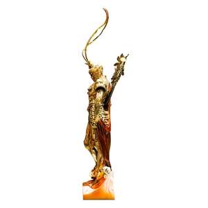 Large <b>Sculpture</b> Crafts Decor for Living Room or Decoration for Hotel Lobby Enamel Supermonkey <b>Resin</b> Figure Statue - Product Image 6